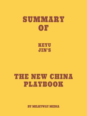 cover image of Summary of Keyu Jin's the New China Playbook